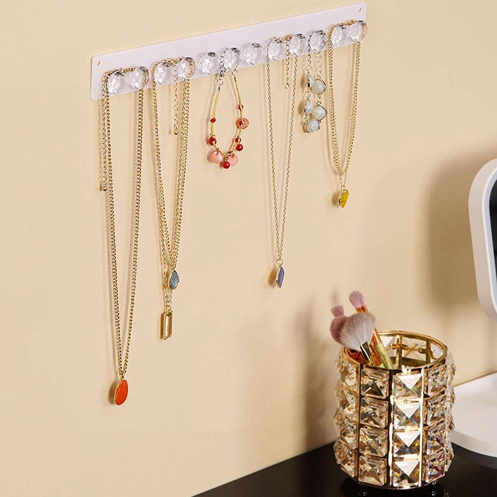 Amazon | ネックレスハンガー ジュエリー収納 アクリルネックレス